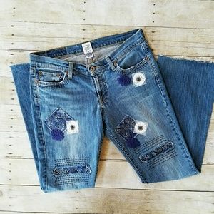Lucky Brand womens Upcycled jeans, size 10
